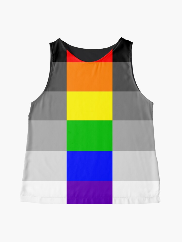 Heteroflexible Pride Flag Sleeveless Top For Sale By Joyfullyironic