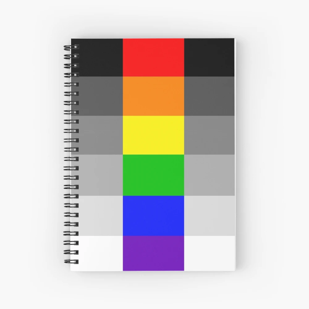 Cuaderno for Sale con la obra «Heteroflexible Orgullo Bandera» de  joyfullyironic | Redbubble