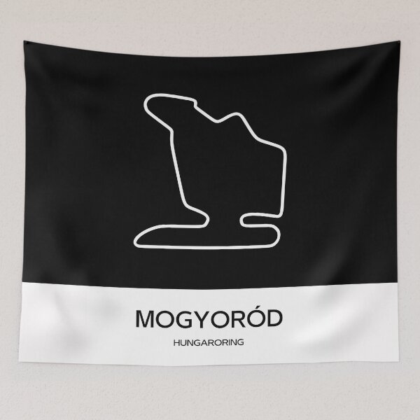 Item preview, Racing circuit Hungary designed and sold by Sportsarthub.