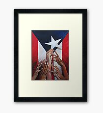 A star will rise Framed Print