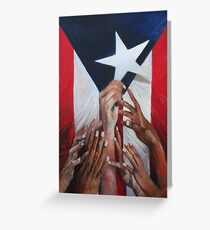 A star will rise Greeting Card