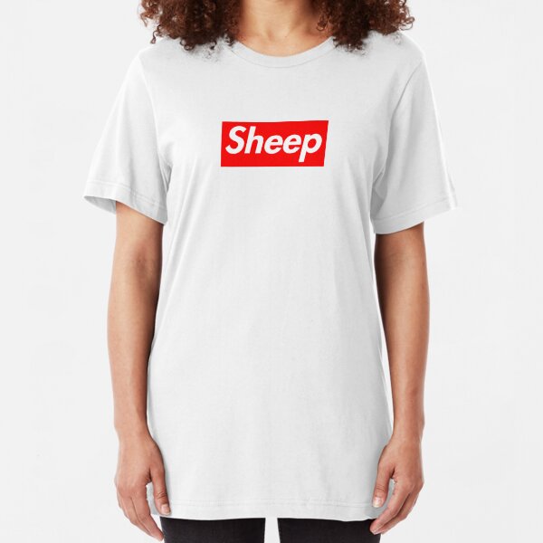 Sheep (iDubbbz Merch) Supreme Slim Fit T-Shirt