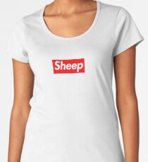 Sheep (iDubbbz Merch) Supreme Women's Premium T-Shirt