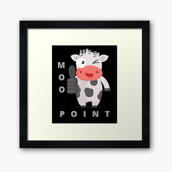Item preview, It's a moo point blink of an eye designed and sold by eloski.
