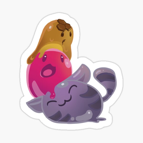 Three Little Slimes Sticker