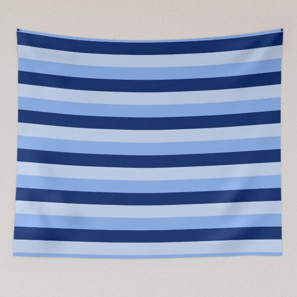 Item preview, Light blue and cobalt Exotic Colour Patterns designed and sold by byskillbytalent.