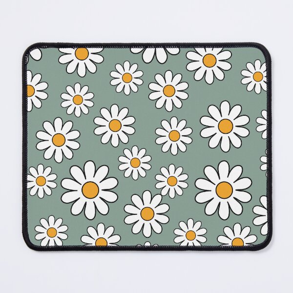 Item preview, 70s Flower Power Retro Daisy Pattern designed and sold by MamaNeeaDesigns.