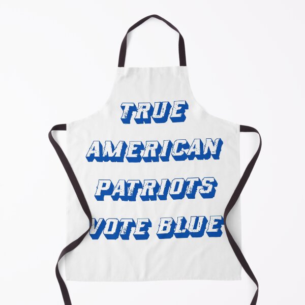 Item preview, TRUE AMERICAN PATRIOTS VOTE BLUE designed and sold by AlienFrogTees.