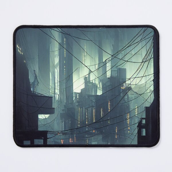 Item preview, The Grim Factory Skyline designed and sold by CartoonrBOY.