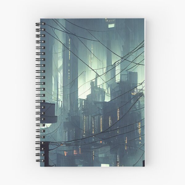Item preview, The Grim Factory Skyline designed and sold by CartoonrBOY.