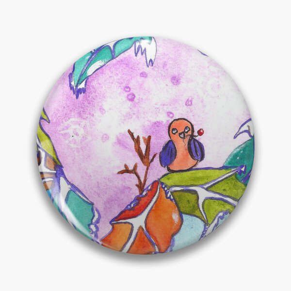 Item preview, Winter Heart and a winter bird designed and sold by Niina  Niskanen.
