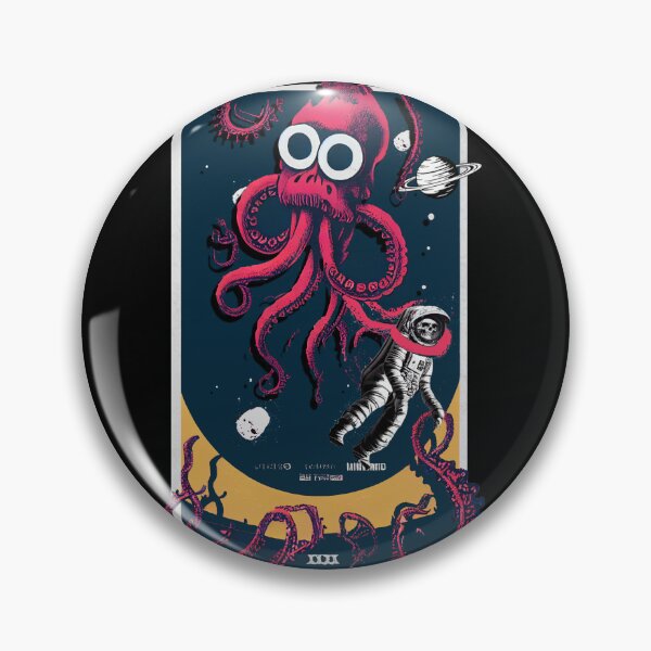Item preview, ★ Space Octopus 2★ designed and sold by TheSamuraiCat.