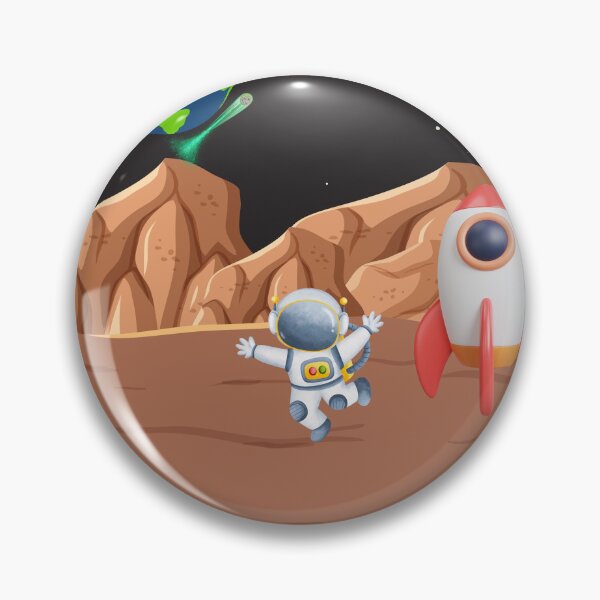 Item preview, First step on the moon designed and sold by Imagin-arium.