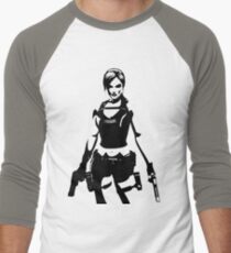 Crypt Explorer Men's Baseball Âľ T-Shirt