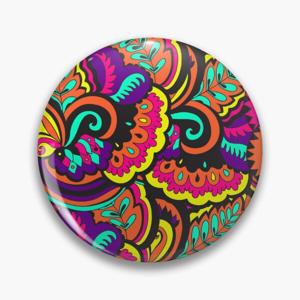 Item preview, Psychedelic Seamless Bright Trip Pattern designed and sold by MamaNeeaDesigns.