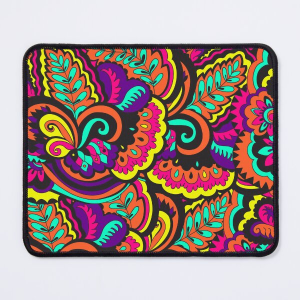 Item preview, Psychedelic Seamless Bright Trip Pattern designed and sold by MamaNeeaDesigns.