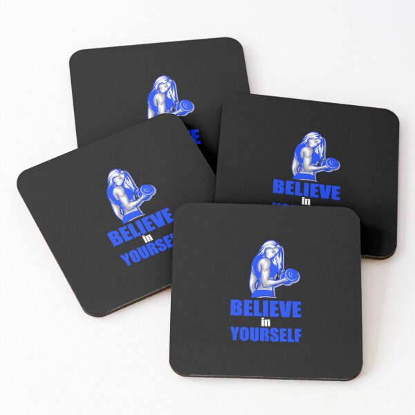 Item preview, Fitness Shirt - Believe In Yourself designed and sold by strokli.