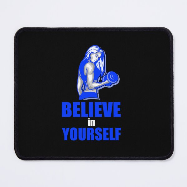 Item preview, Fitness Shirt - Believe In Yourself designed and sold by strokli.