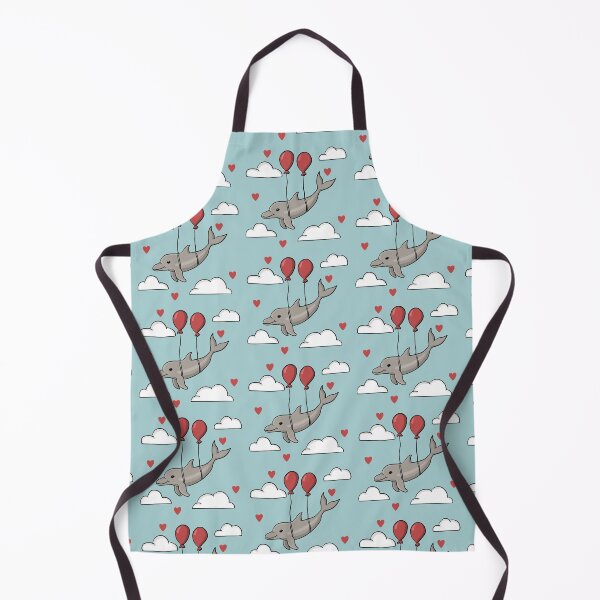 Item preview, Dolphin in the sky with balloons  designed and sold by Redtailedbailys.