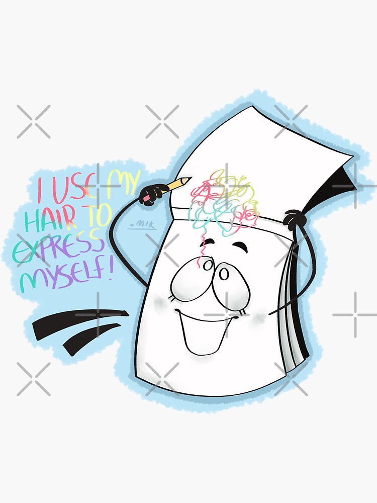 "Creative! (Sketchbook DHMIS)" Sticker for Sale by Murdoc662 Redbubble