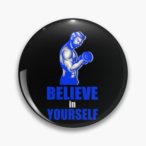 Item preview, Fitness Shirt - Believe In Yourself designed and sold by strokli.