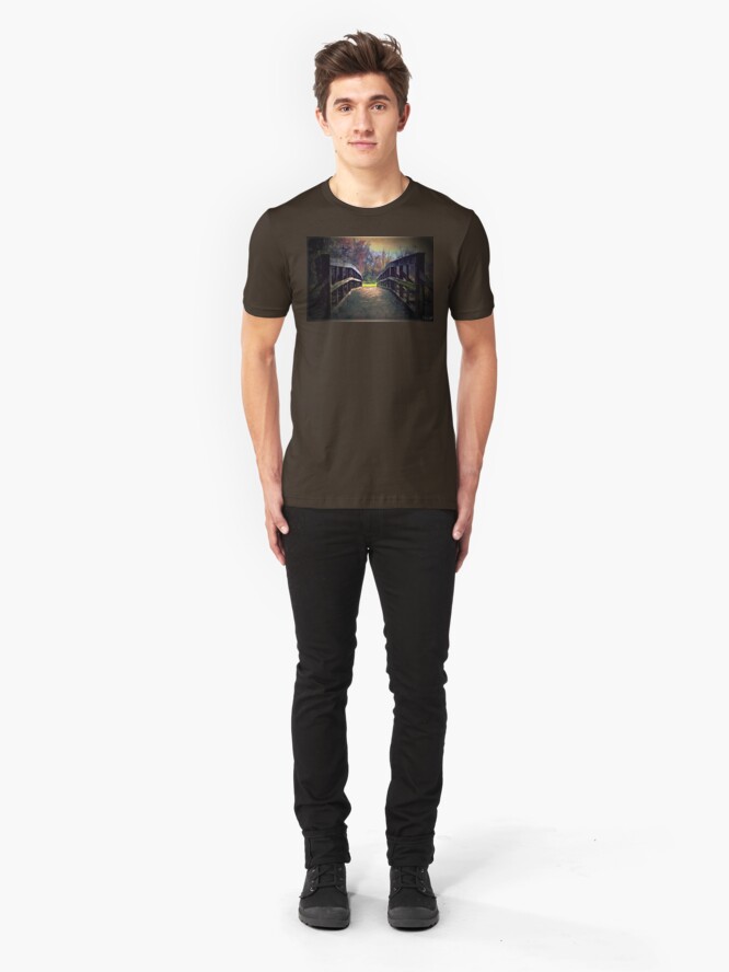Alternate view of A Bridge to Autumn Slim Fit T-Shirt