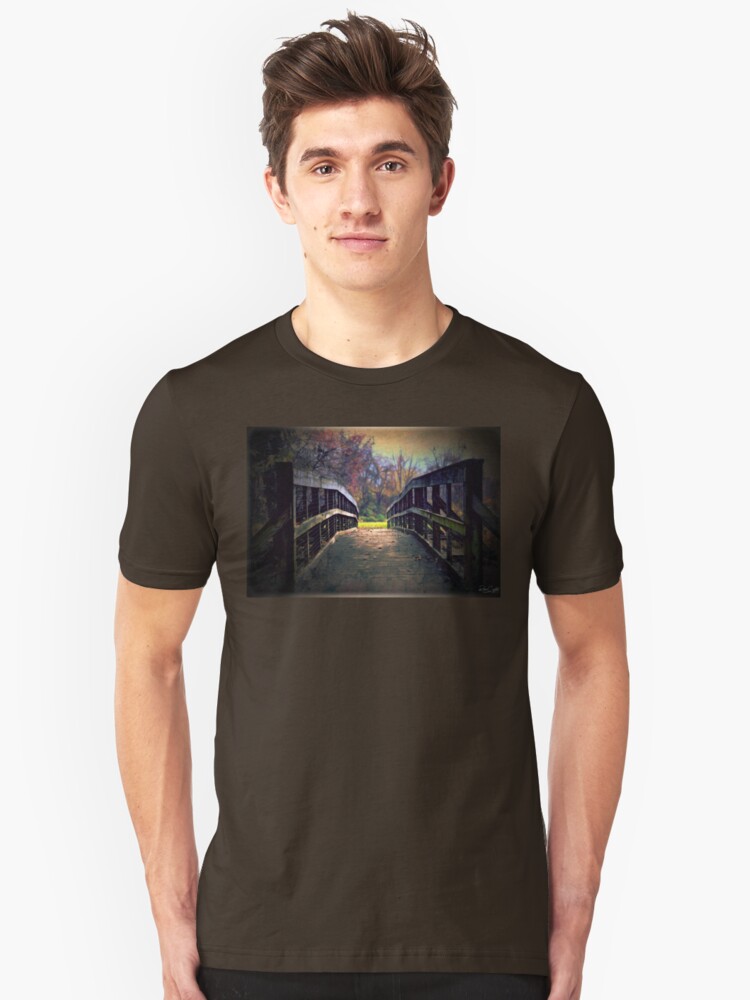 Alternate view of A Bridge to Autumn Slim Fit T-Shirt