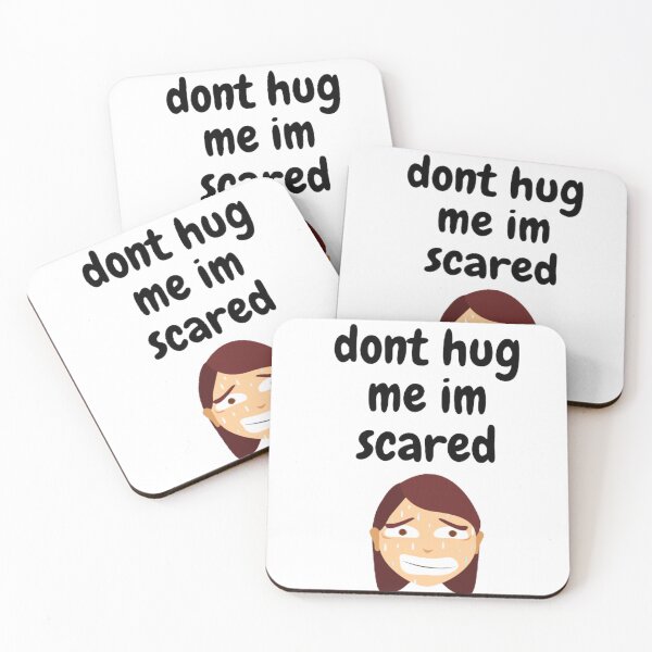 Item preview, Dont Hug Me IM Scared Art Design designed and sold by Ghanshyam butik.