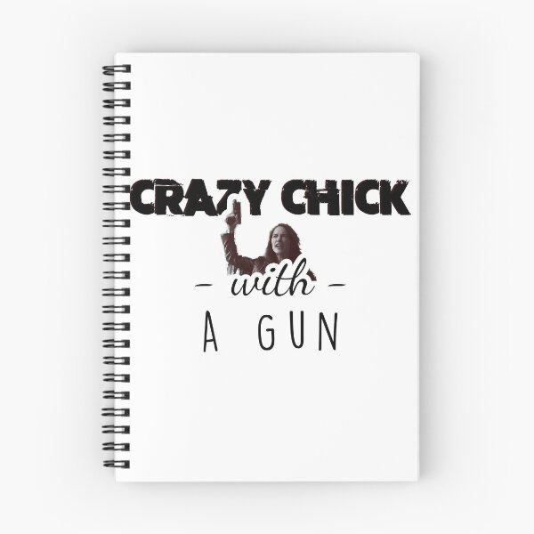 Item preview, Crazy Chick With a Gun! designed and sold by Creamelie.