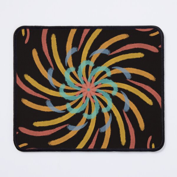Item preview, Fire Flames Flower Mandala Vibes Repetitive Seamless Pattern designed and sold by marie-inks.