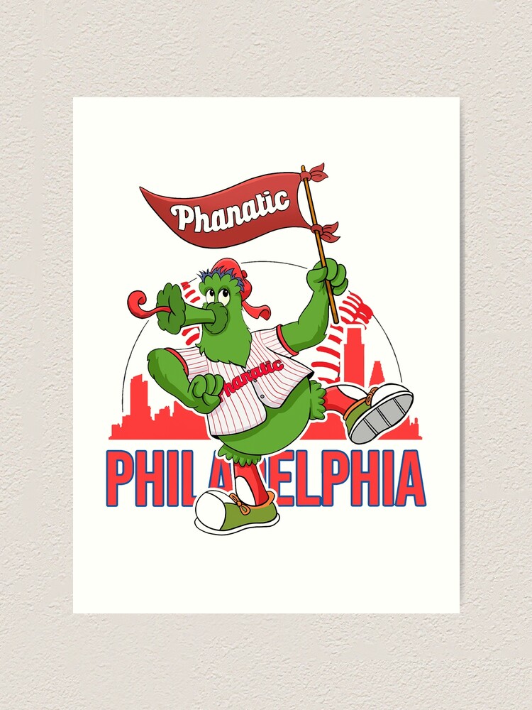 Phillies Phanatic Print