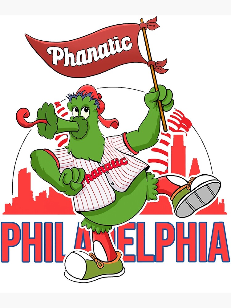 Phillie Phanatic Mascot Philadelphia Phillies Baseball Poster 