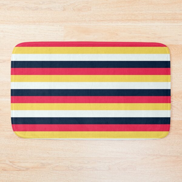 Item preview, Red Crayola Naples Yellow Mint Cream and Oxford Blue Exotic Colour Patterns designed and sold by byskillbytalent.