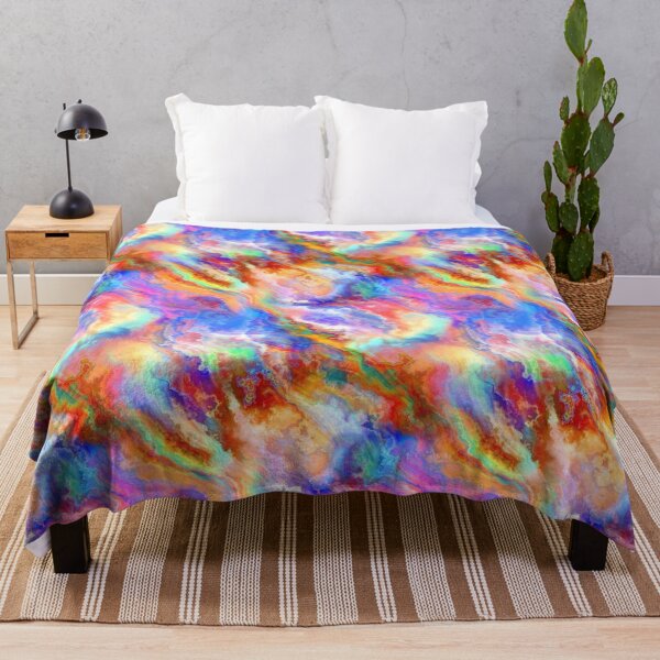Item preview, Rainbow Tie Dye Seamless Pattern designed and sold by MamaNeeaDesigns.