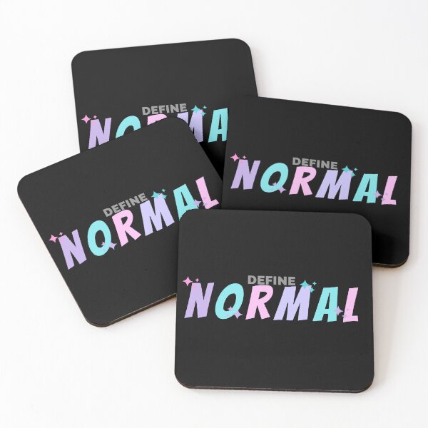 Item preview, Define Normal. Funny Cute Sparkle Pastel Colours Bubble Gum designed and sold by marie-inks.