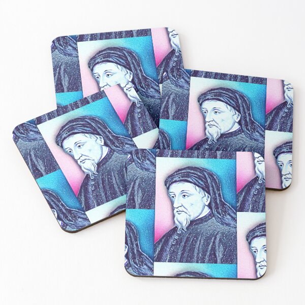 Item preview, Geoffrey Chaucer Artwork | Geoffrey Chaucer Portrait | Geoffrey Chaucer Wall Art  designed and sold by Suyogsonar25.