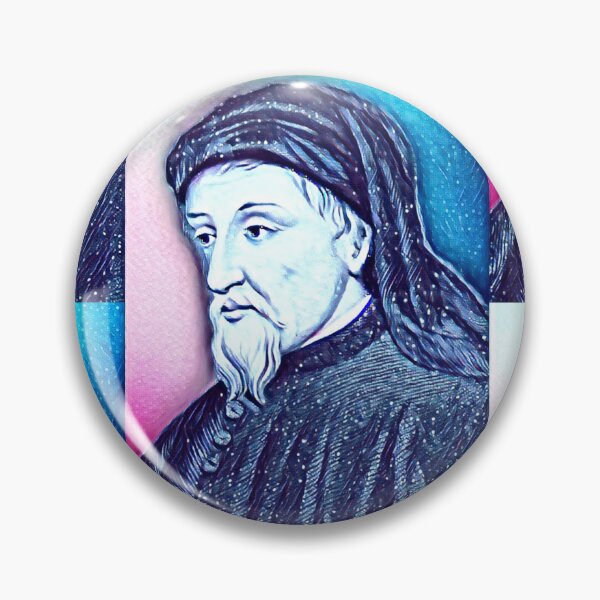 Item preview, Geoffrey Chaucer Artwork | Geoffrey Chaucer Portrait | Geoffrey Chaucer Wall Art  designed and sold by Suyogsonar25.