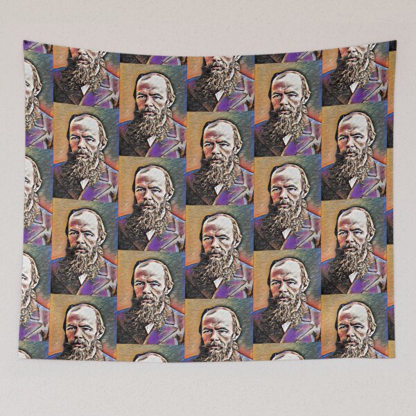Item preview, Fyodor Dostoevsky Artwork | Fyodor Dostoevsky Portrait | Fyodor Dostoevsky Wall Art designed and sold by Suyogsonar25.