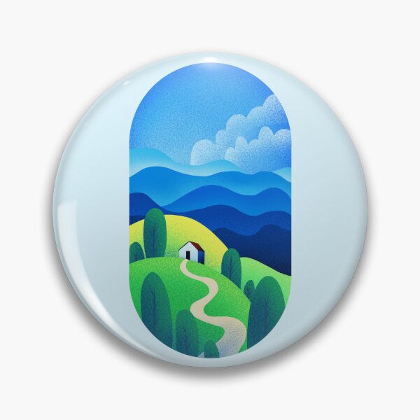 Item preview, Green landscape designed and sold by Moniartprints.