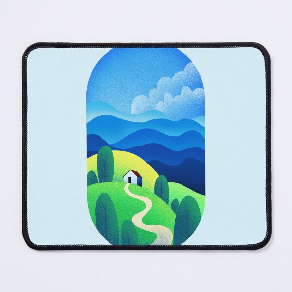 Item preview, Green landscape designed and sold by Moniartprints.