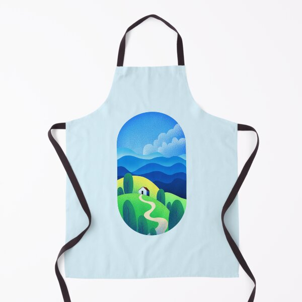 Item preview, Green landscape designed and sold by Moniartprints.