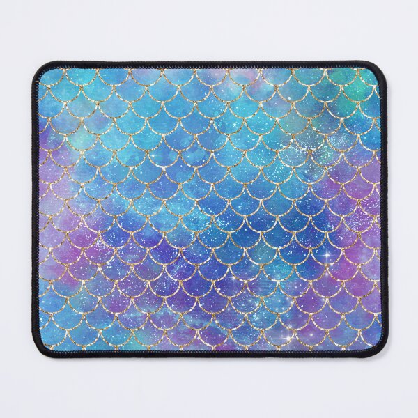 Item preview, Mermaid Scale Glitter Pattern Print Seamless designed and sold by MamaNeeaDesigns.