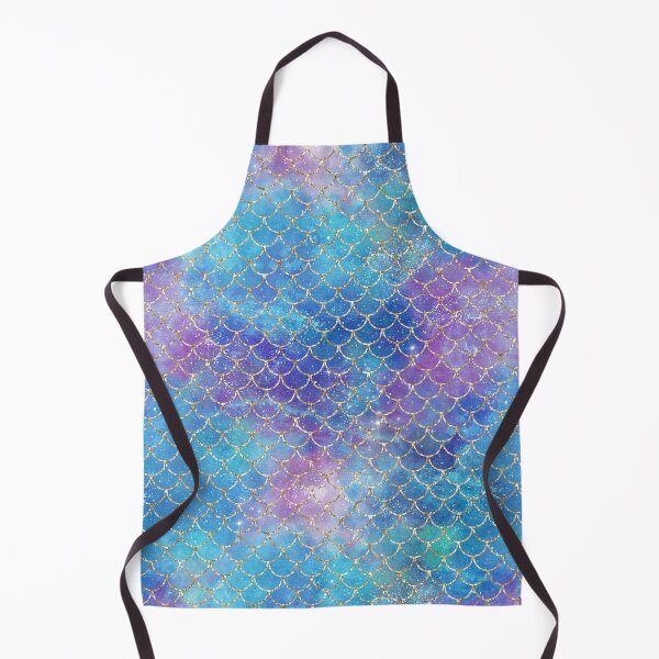 Item preview, Mermaid Scale Glitter Pattern Print Seamless designed and sold by MamaNeeaDesigns.