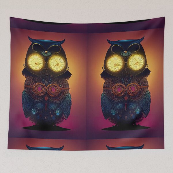 Item preview, Steampunk owl designed and sold by AI1artist.