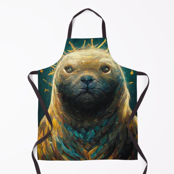 Item preview, god of fur seal designed and sold by shrineshop.