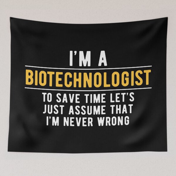 Item preview, Biotechnology Biotechnologist Witty designed and sold by NestaReign.