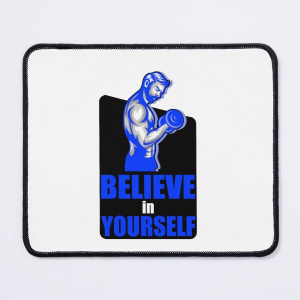 Item preview, Fitness Shirt - Believe In Yourself designed and sold by strokli.