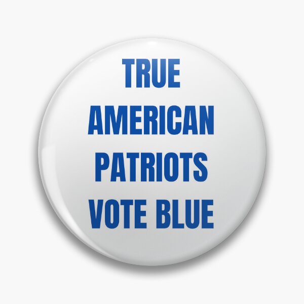 Item preview, True Americans Vote Blue designed and sold by AlienFrogTees.