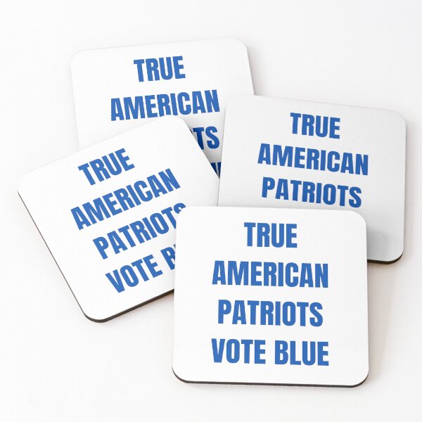 Item preview, True Americans Vote Blue designed and sold by AlienFrogTees.