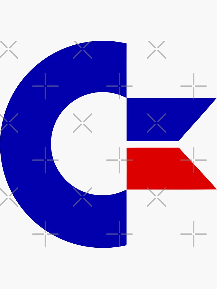 Thumbnail 3 of 3, Sticker, Commodore Logo designed and sold by djspacegr.